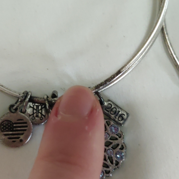 Alex and Ani bracelets - Daughter and snowflake - Picture 3 of 7